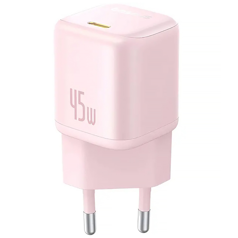 Мережевий зарядний пристрій Baseus PicoGo GaN Fast Charger 45W (1×USB-C) (P10176800)