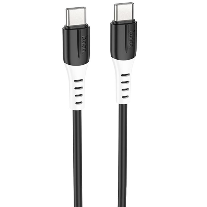 Дата кабель Hoco X82 Silicone USB-C → USB-C 60W (1 м)