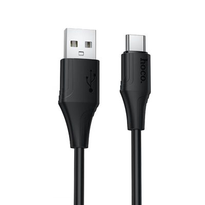Дата кабель Hoco X124 Bien silicone USB to USB-C 3 А (1 м)