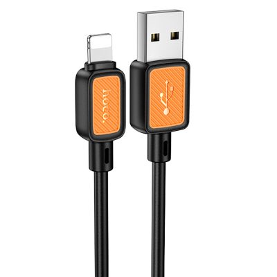 Дата кабель Hoco X108 Benefit USB to Lightning 2.4 А (1 м)