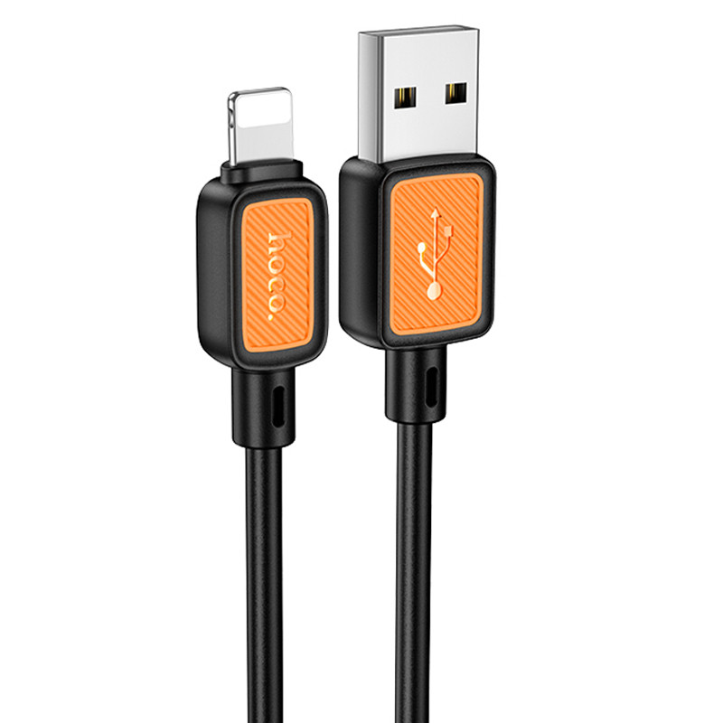 Дата кабель Hoco X108 Benefit USB to Lightning 2.4 А (1 м)