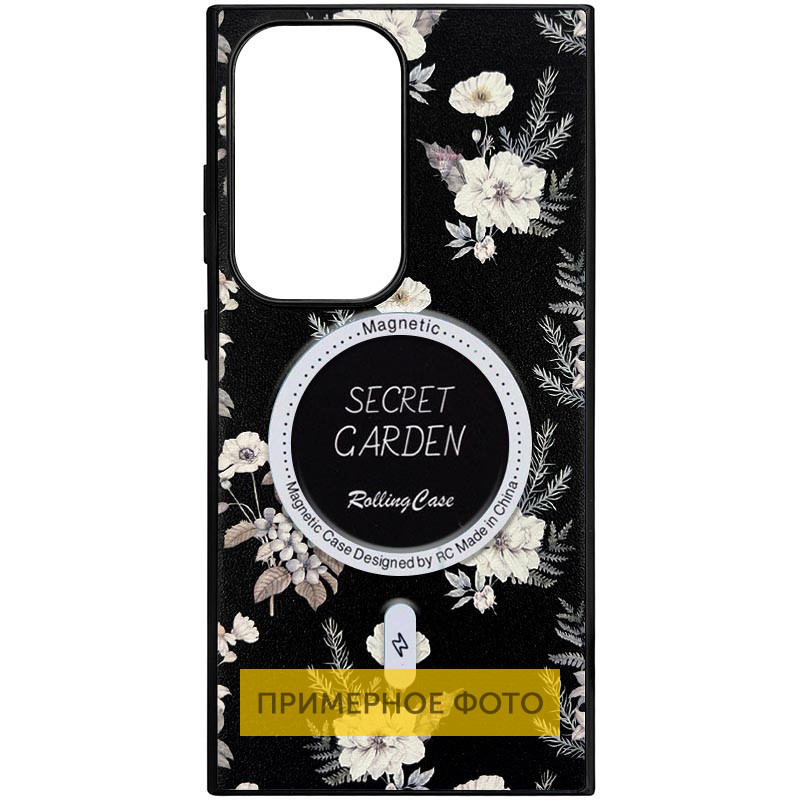 TPU + PC чохол Soft Secret Garden with MagFit для Samsung Galaxy S25