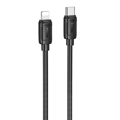 Дата кабель Hoco X115 Surpass USB-C → Lightning 27W (1 м) Black
