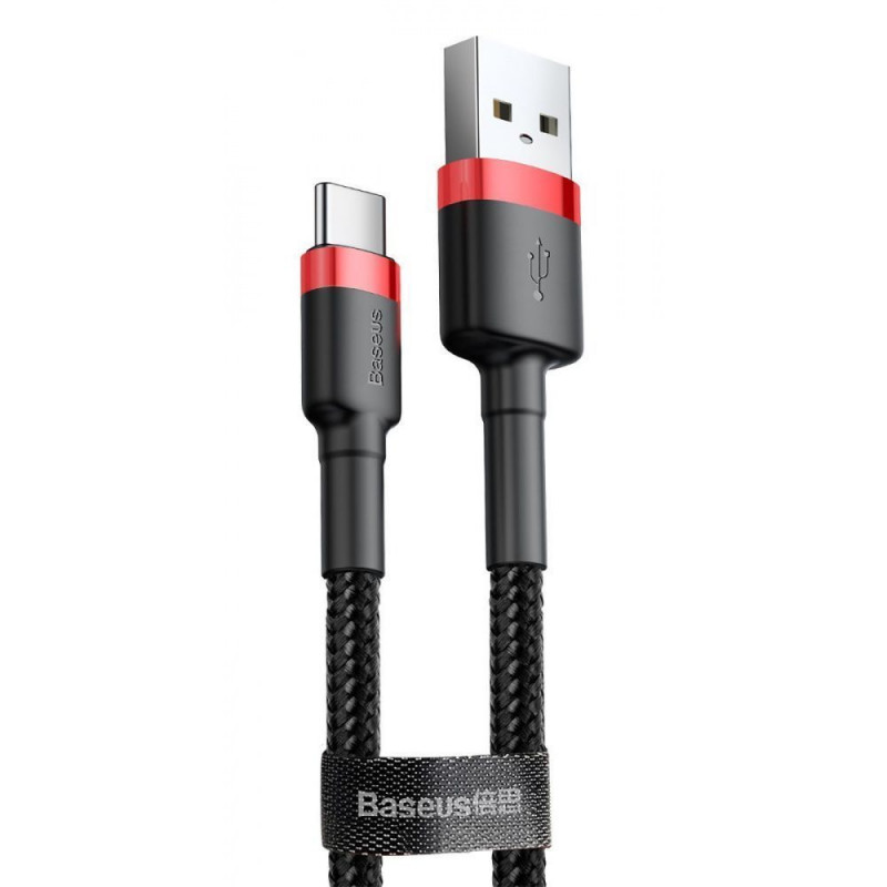 Дата кабель Baseus Cafule USB to USB-C Cable 2 А (2 м) (CATKLF-C)