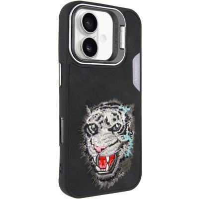 TPU + PC чохол Friends для Apple iPhone 16 (6.1″) Grey Wolf