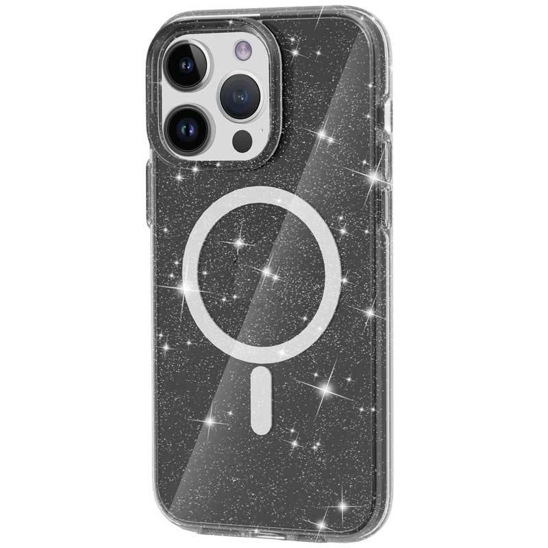 Чохол TPU Galaxy Sparkle Magnetic Fit для Apple iPhone 12 Pro Max (6.7")