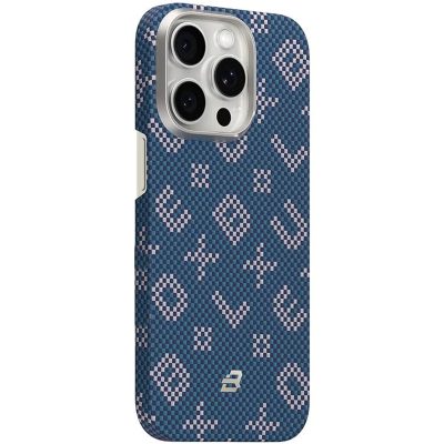 TPU + PC чохол Blueo Gilded Tactile Woven with Magnetic Fit для Apple iPhone 15 Pro (6.1″)