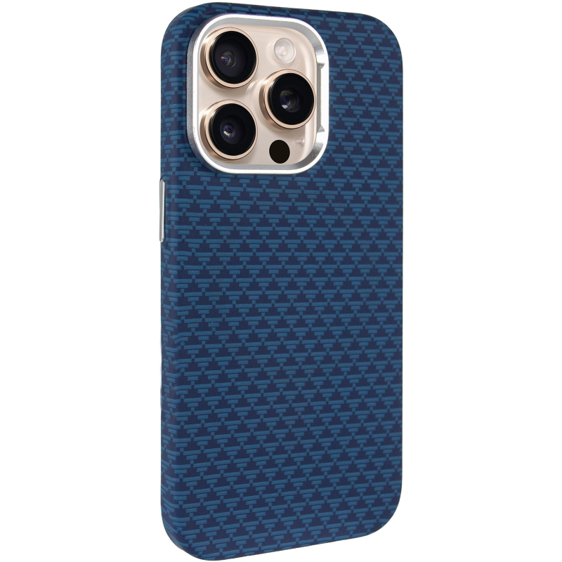Чохол TPU + PC KVZV Triangular Pattern with Magnetic Fit для Apple iPhone 15 Pro (6.3″)