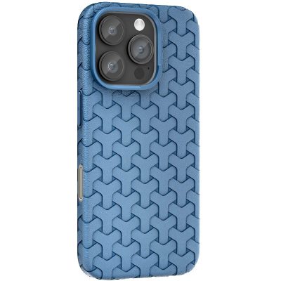 Чохол TPU Weaving для Apple iPhone 16 Pro Max (6.9") Blue