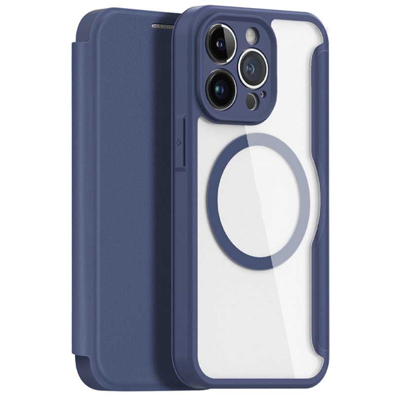 Чохол-книжка Dux Ducis Skin X Pro with Magnetic Fit для Apple iPhone 15 Pro (6.1") Blue