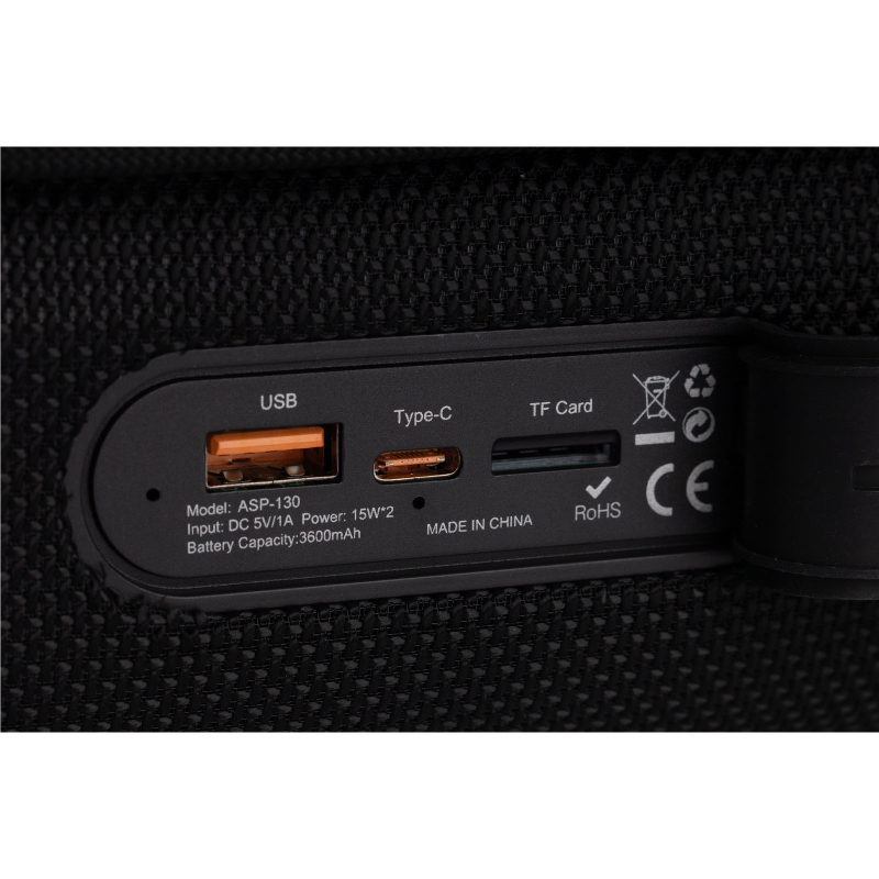 Bluetooth Колонка Amaya ASP-130 30W Black