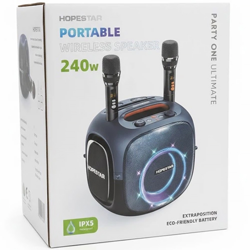 Bluetooth колонка Hopestar Party One Ultimate 240W