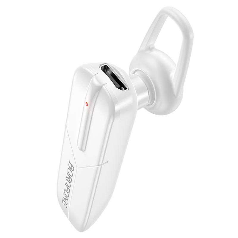 Bluetooth моно-гарнітура Borofone BC36 Lucky Білий