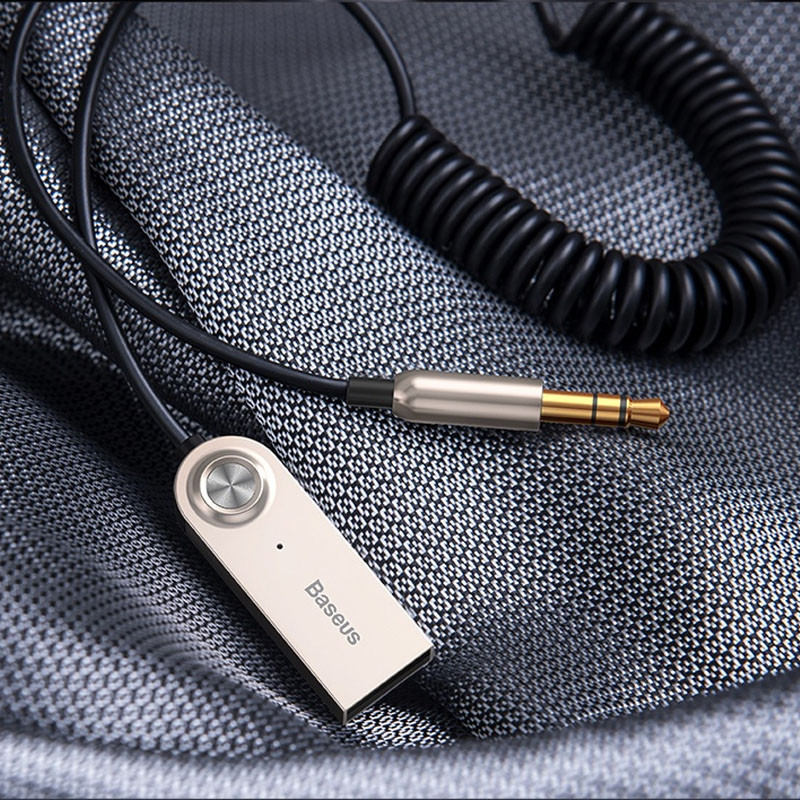 Bluetooth ресивер Baseus BA01 USB Wireless adapter cable (CABA01) Чорний
