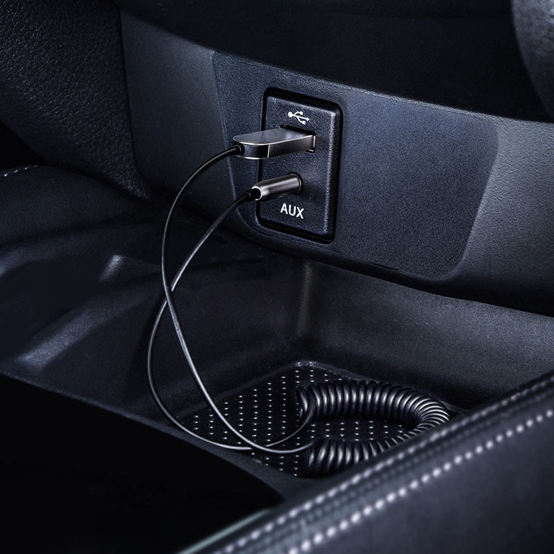 Bluetooth ресивер Baseus BA01 USB Wireless adapter cable (CABA01) Чорний