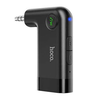 Bluetooth FM Трансмітер Hoco E53 Dawn Sound, бездротовий Чорний