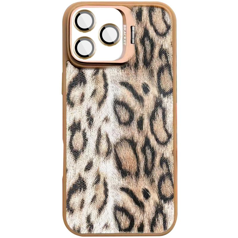 Чохол TPU + PC Wild Leopard with Magnetic Fit and Lens для Apple iPhone 16 Pro (6.3″)