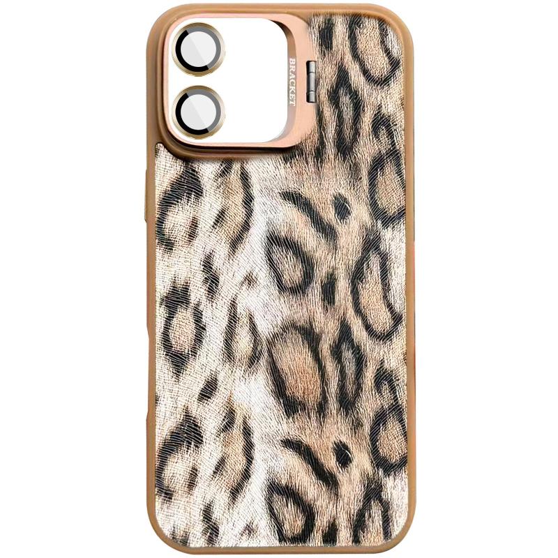 Чохол TPU + PC Wild Leopard with Magnetic Fit and Lens для Apple iPhone 17 (6.3″)