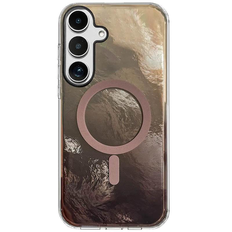 Чохол TPU Shiny Mountain Magnetic Fit для Samsung Galaxy S24 FE