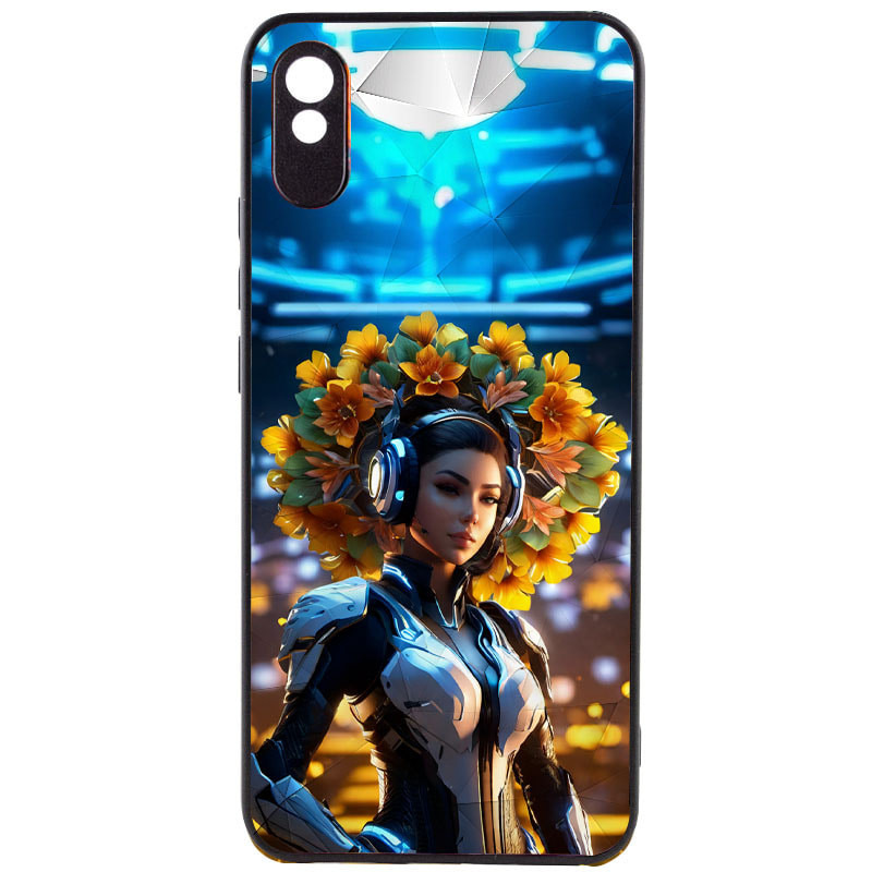 TPU + PC чохол Prisma Ladies для Xiaomi Redmi 9 А
