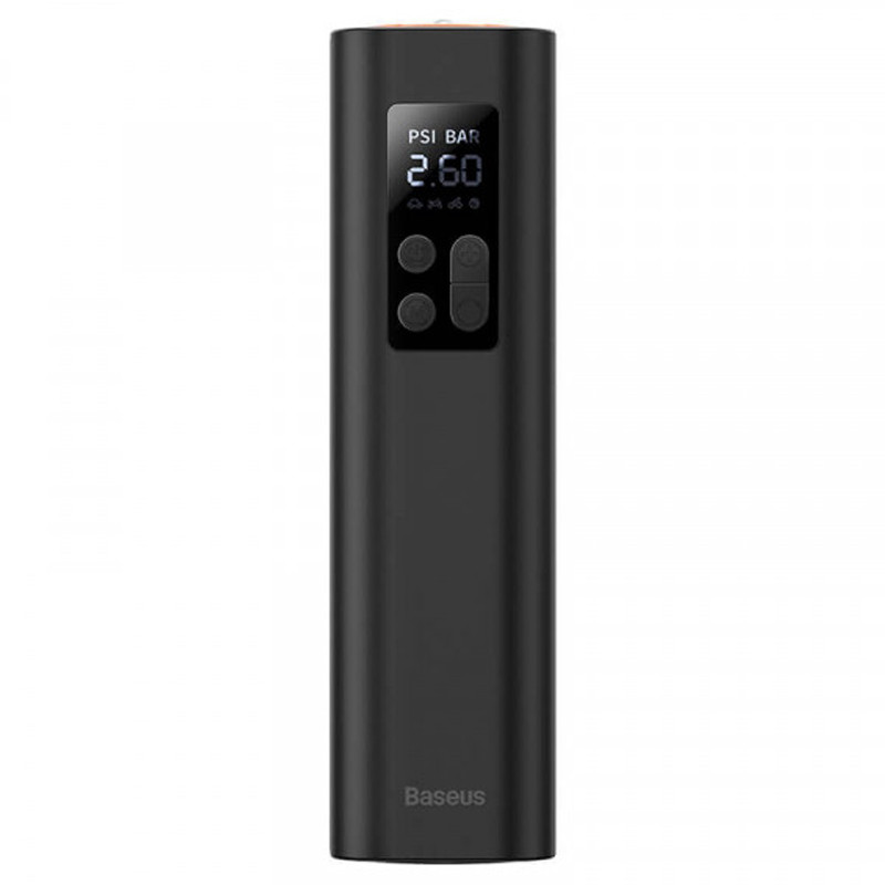 Автомобільний насос Baseus Super Mini Inflator Pump (CRCQ000001) Black