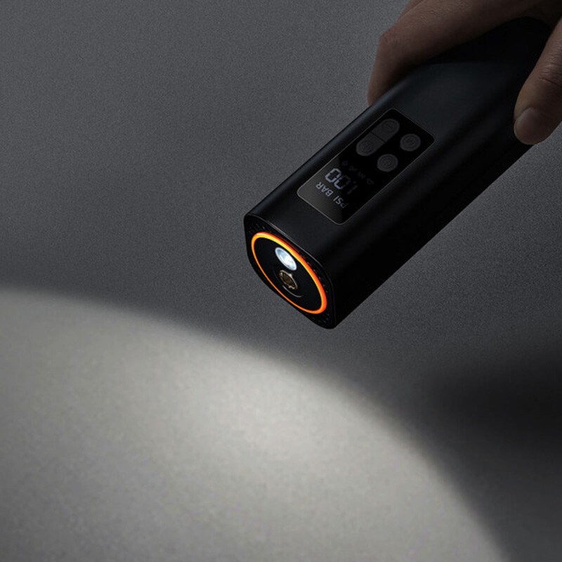Автомобільний насос Baseus Super Mini Inflator Pump (CRCQ000001) Black