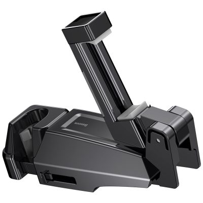 Автотримач Baseus Backseat Vehicle Phone Hook, + гачок-вішалка (SUHZ-A01) black