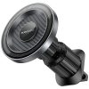 Автотримач Borofone BH122 Profit ring magnetic (air outlet) Black / Metal gray