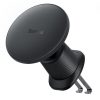 Автотримач з БЗП Baseus CW01 Magnetic 15W (air outlet) (C40141001111) Cluster Black