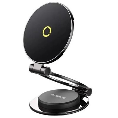 Автотримач Baseus MagPro Series II Magnetic Stick-on (center console) (C40172900121) Cosmic Black