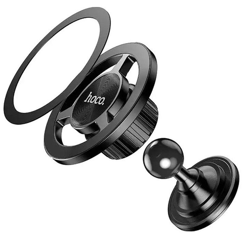 Автотримач Hoco DCA46 Mini magnetic (center console) Black