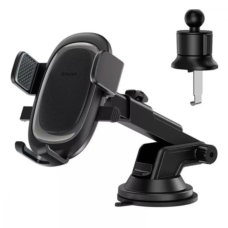 Автотримач Baseus UltraControl Pro Series Clamp-Type (C40351600113-0) Cluster Black