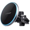 Автотримач з БЗП Acefast D3 magnetic wireless 15W (air outlet) Silver