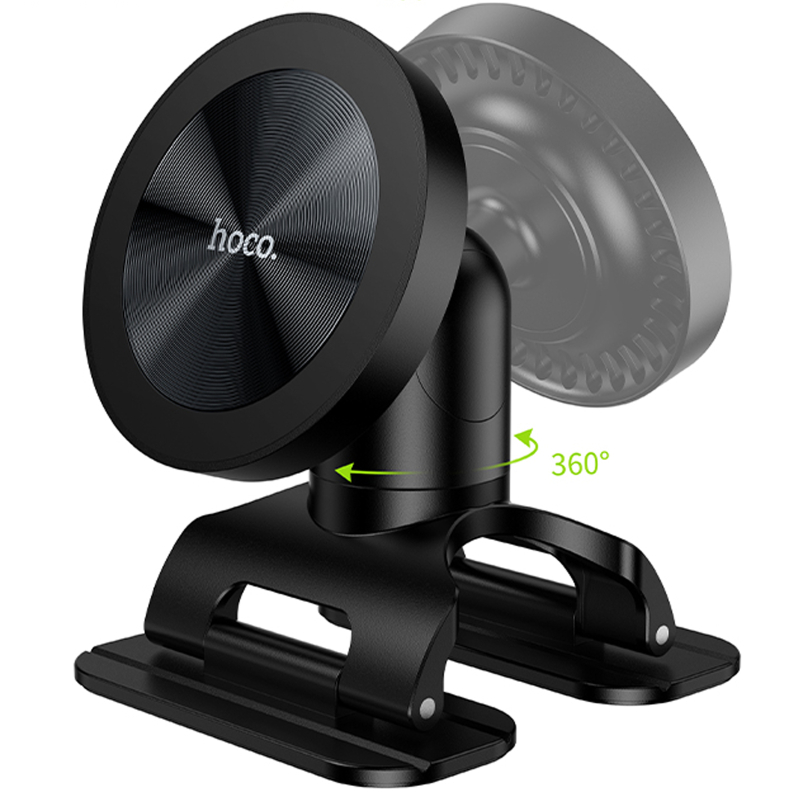 Автотримач Hoco H97 Eminent pull clip (center console) Black