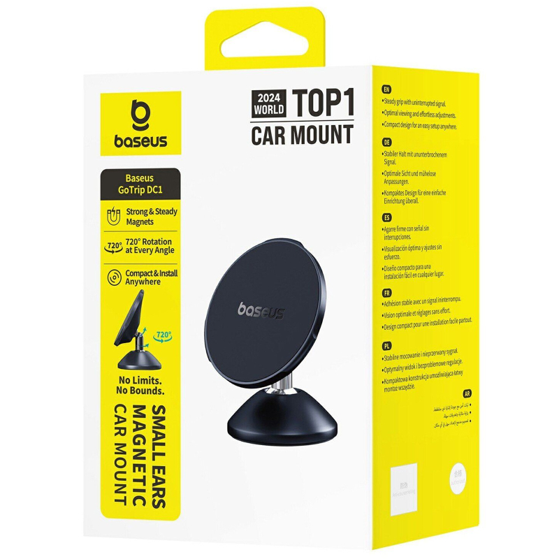 Автотримач Baseus GoTrip DC1 Small Magnetic (C00137) Cosmic Black