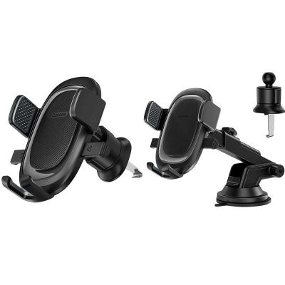 Автотримач Baseus UltraControl Pro Series Clamp-Type (C40351600113-0) Cluster Black