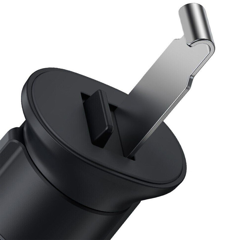 Автотримач Baseus Metal Age 2 Gravity Car Mount (air outlet) (SUJS)