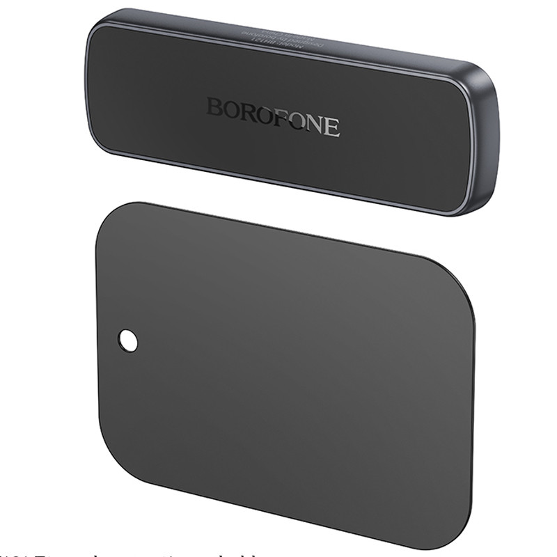 Автотримач Borofone BH121 Eternal (air outlet) Black gray