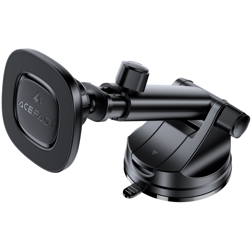 Автотримач з Бездротовий зарядний пристрій Acefast D47 Magnetic Charging 15W (center console) Black