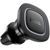 Автотримач Hoco H72 Crown magnetic (air outlet) Black / Metal gray