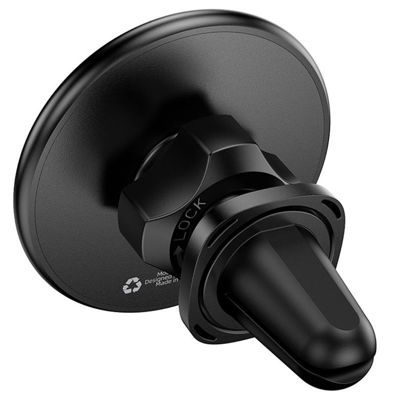 Автотримач Borofone BH135 Parker ring magnetic (air outlet) Black