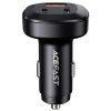 АЗП Acefast B3 PD66W+QC4.0 (1USB-A/2C) Black