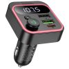 АЗП FM модулятор Hoco E85 Tiger PD20W+QC3.0 (2USB-A/1C) Black