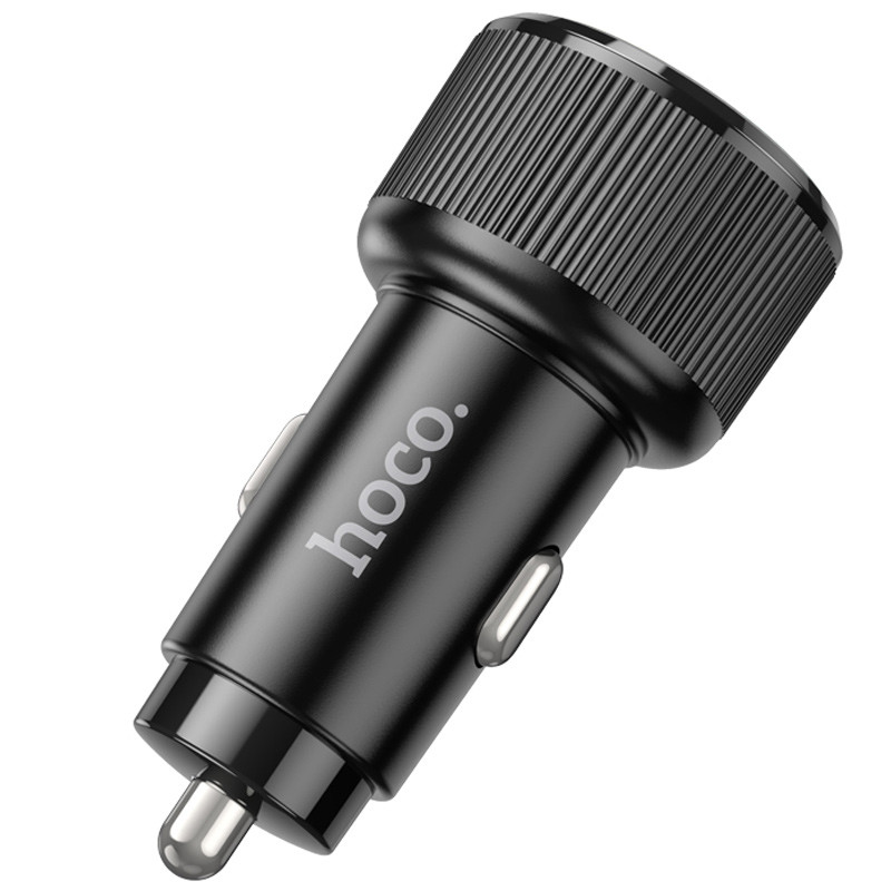 Автомобільний зарядний пристрій Hoco NZ14A Guerrero PD 20W + QC 3.0 (1C1A) Black