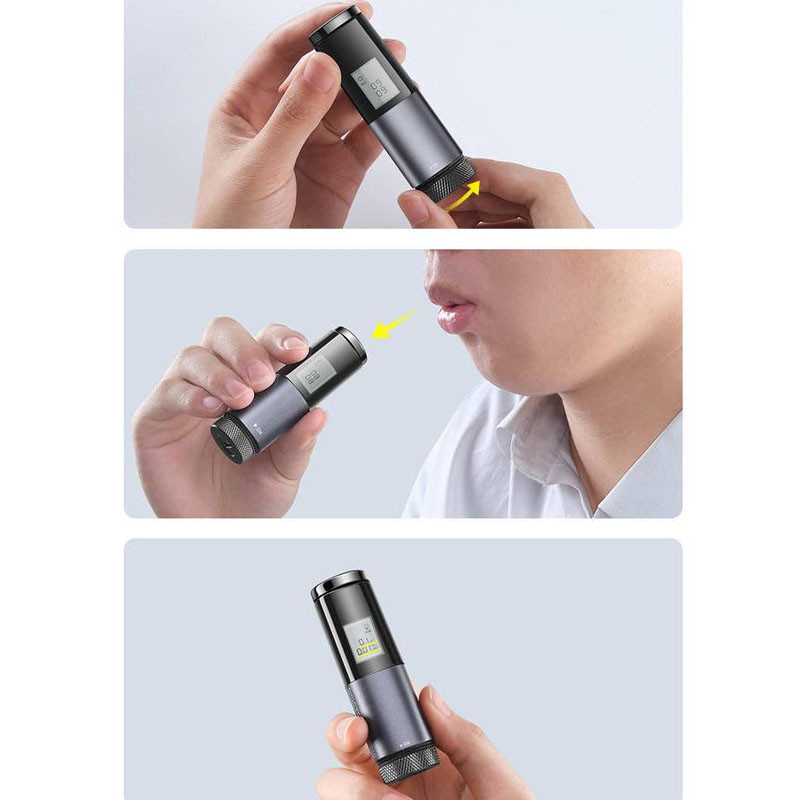 Алкотестер Baseus Digital Alcohol Tester (CRCX-01) Black