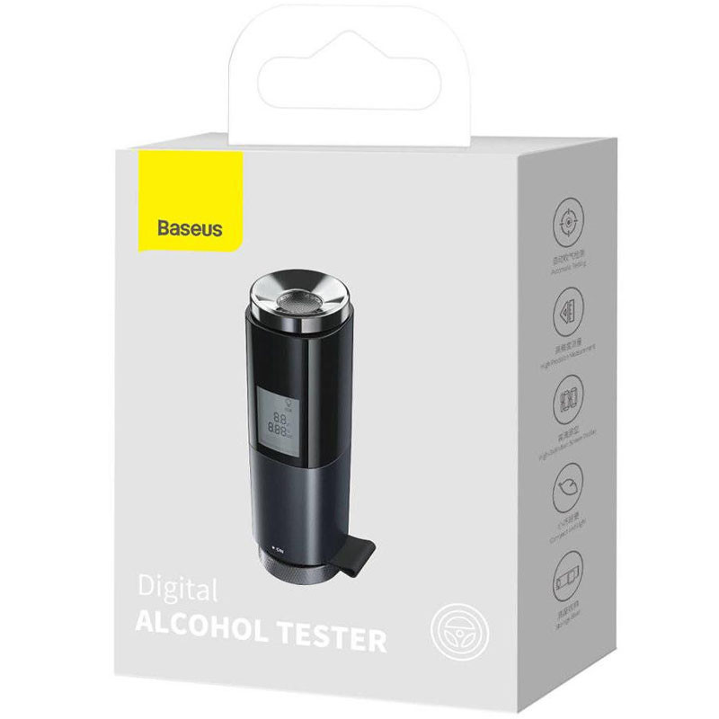 Алкотестер Baseus Digital Alcohol Tester (CRCX-01) Black