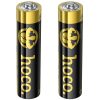 Батарейки Hoco JA2A AAA (LR03) Alkaline 2 pcs Black