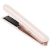 Бездротовий випрямляч для волосся Hoco HP46 Explicit with digital display Pink