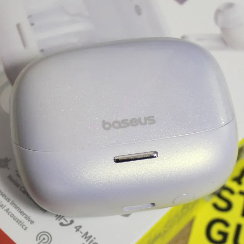 Бездротові TWS навушники Baseus OS Bowie M2s Pro (A00051801) Moon White