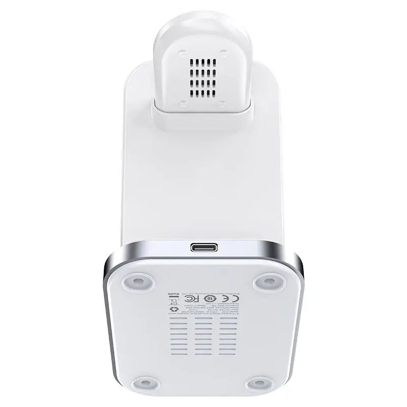 Бездротовий зарядний пристрій Acefast E15 3in1 15W White